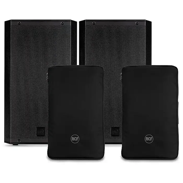 RCF ART 915-AX 15″ Powered Speaker Pair With Covers Guitar Center