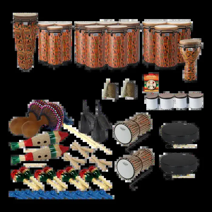 Remo World Music Drumming Drum Pack CC