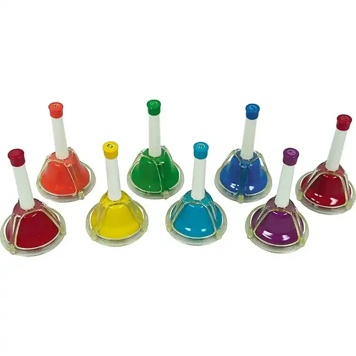 Rhythm Band Kid‘s Play 8-Note Diatonic Hand/Desk Bell Set Guitar Center