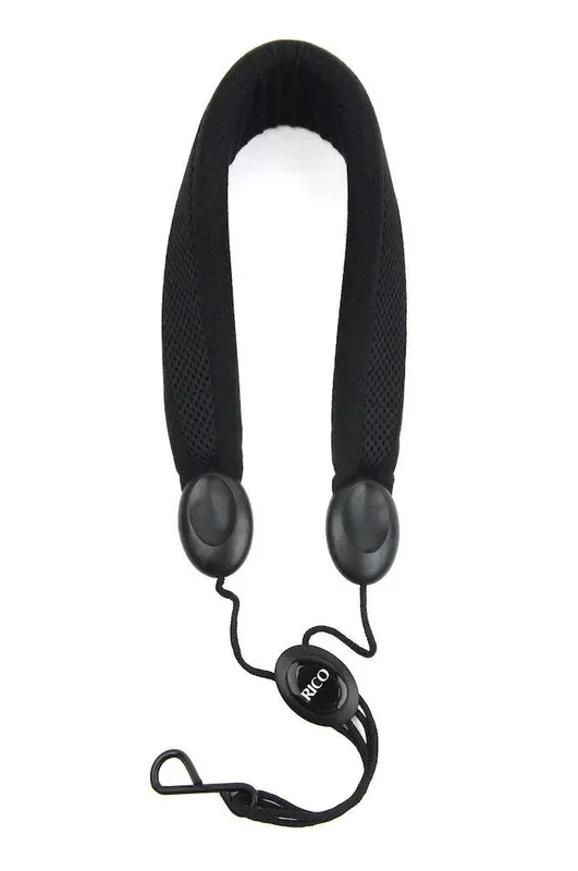 Rico Padded Saxophone Strap, Tenor/Baritone, Metal Hook