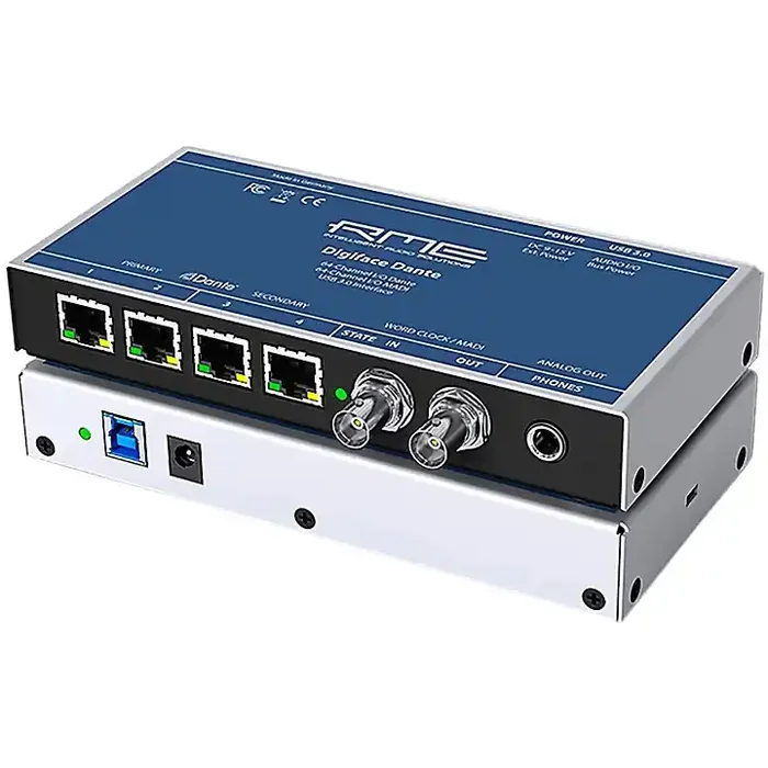 RME Digiface Dante Dante/MADI/USB 3.0 Audio Interface Guitar Center