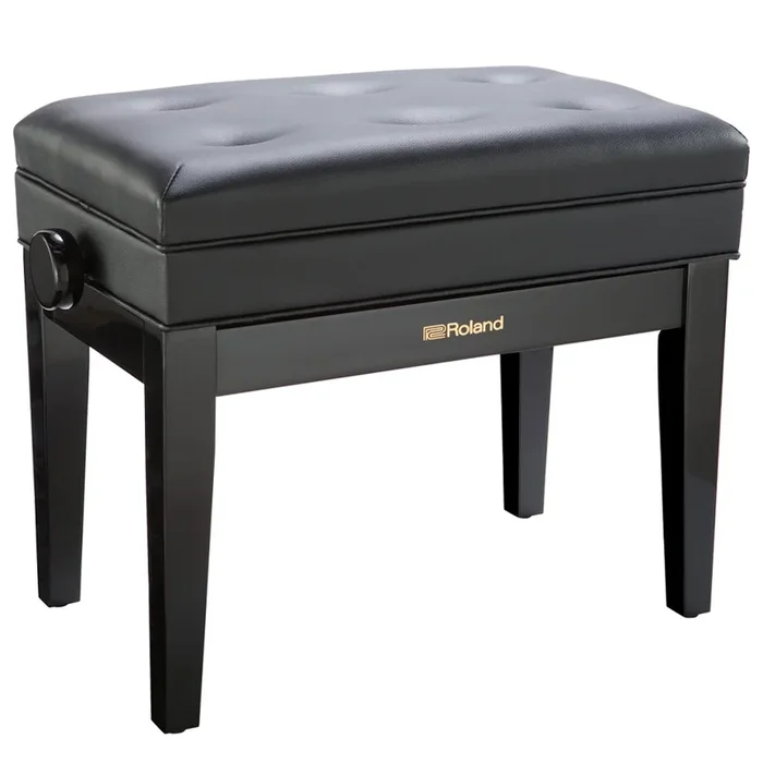 Roland RPB400 Adjustable Piano Bench Polished Ebony –