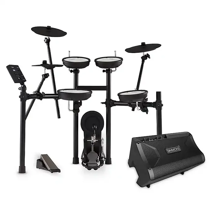 Roland TD-07KV V-Drums Electronic Drum Set With Simmons DA2108 Drum Set Monitor Guitar Center