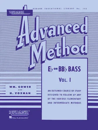 Rubank Advanced Method 142 – Sousaphone or Tuba, Vol. I