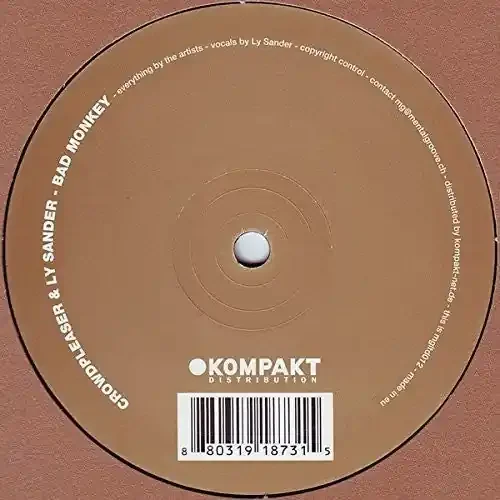 Sander, Ly & Crowdpleaser Bad Monkeys / No Sand – 12-INCH SINGLE