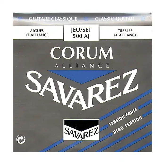 Savarez 500AJ Alliance Trebles Corum Basses High Tension Nylon Guitar String Set Guitar Center