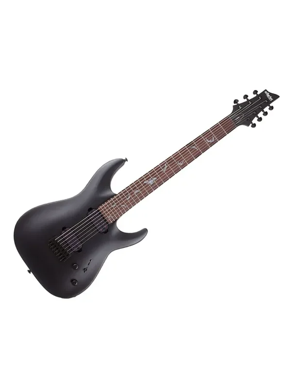 Schecter Damien-7 7-String Electric Guitar – Satin Black