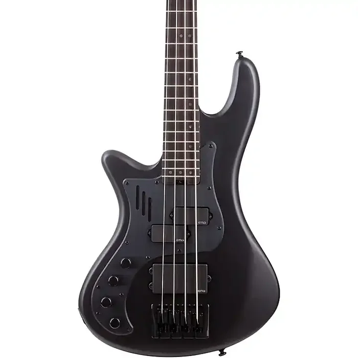 Schecter Guitar Research Stiletto-4 Stealth Pro LH Satin Black Guitar Center