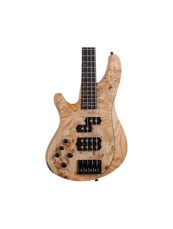 Schecter Reaper-4 Left Handed Bass – Natural Satin