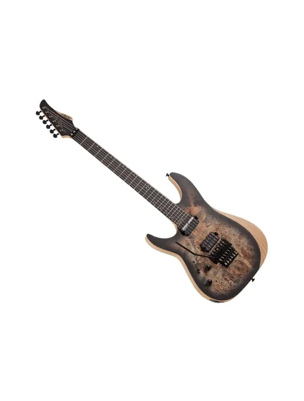 Schecter Reaper-6 FR S Left Handed Guitar – Satin Charcoal Burst