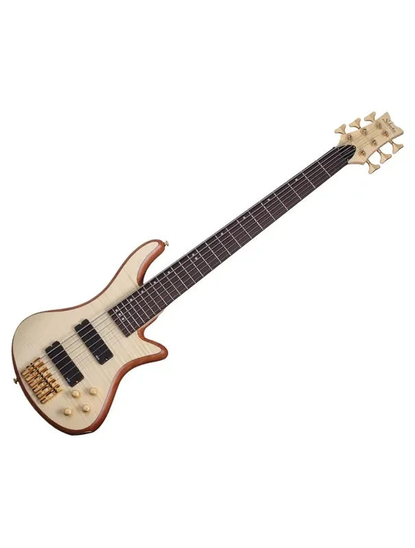 Schecter Stiletto Custom-6 – Natural Satin