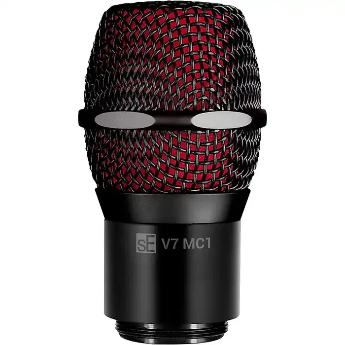 sE Electronics V7 MC1 black with internal windscreen Black Guitar Center