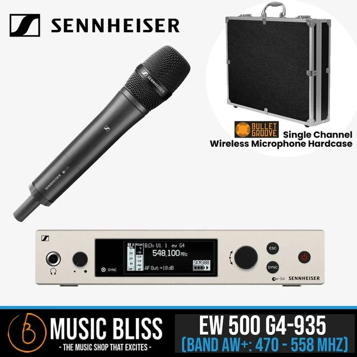 Sennheiser EW 500 G4-935 Wireless Handheld Microphone System