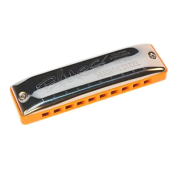 SEYDEL Blues SESSION STEEL Harmonica Low D Guitar Center