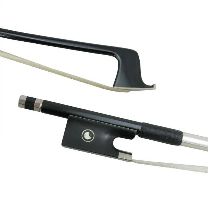 Shindo 200 Series 4/4 Size Plain Carbon Violin Bow with Round Stick (VL.200.PC.R.44)