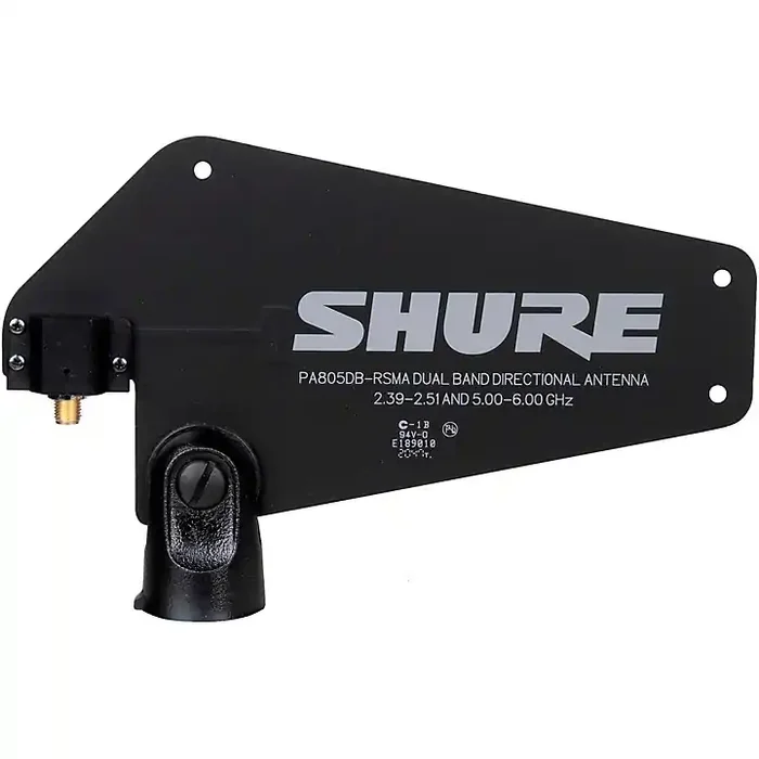 Shure PA805DB-RSMA Passive Directional Antenna 2.4 & 5.8GHz Guitar Center
