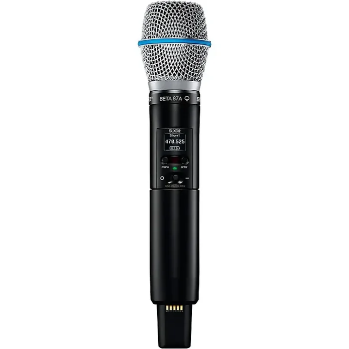 Shure SLXD2/B87A Handheld Transmitter With BETA 87A Capsule Band H55 Guitar Center