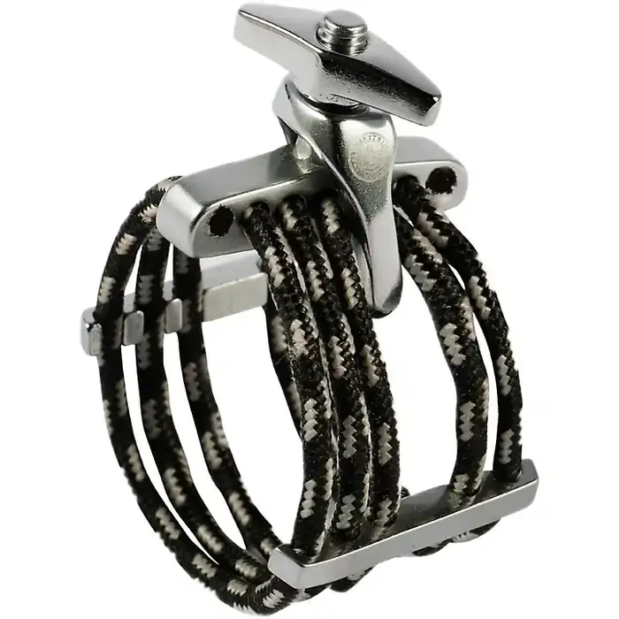Silverstein Works Brushed Silver Ligature Medium HR Soprano Guitar Center