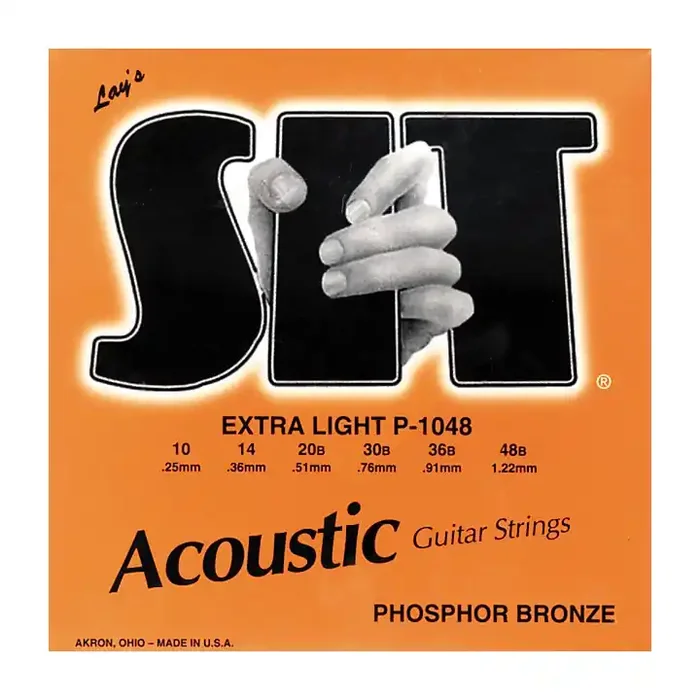 SIT Strings P-1048 Phosphor Extra Light Acoustic Guitar Strings Guitar Center