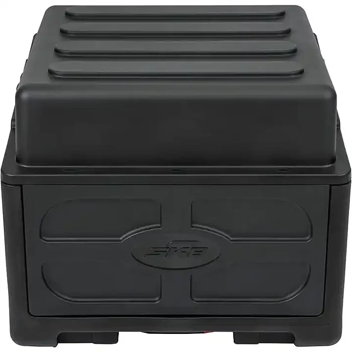 SKB 1SKB-R104W 10 x 4 Compact Rolling Rig 8 RU Space Black Guitar Center