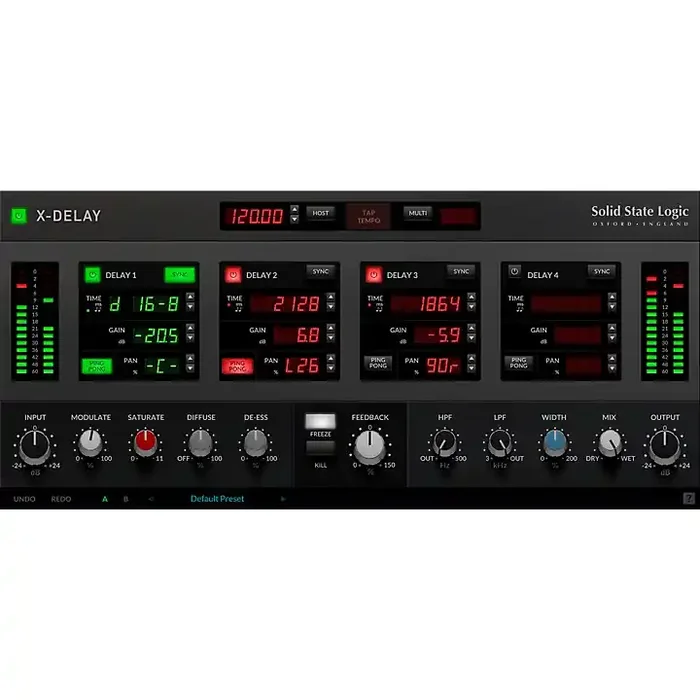 Solid State Logic Software X-Delay Plug-in Guitar Center