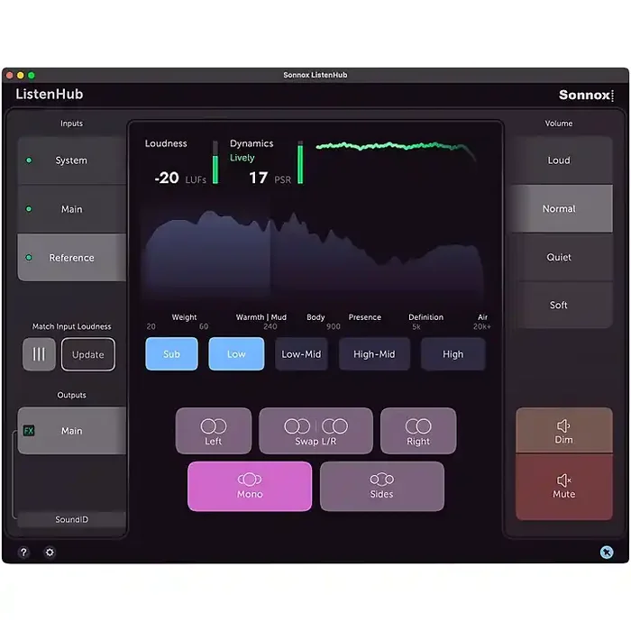 Sonnox ListenHub Referencing and Monitoring Plug-In Guitar Center