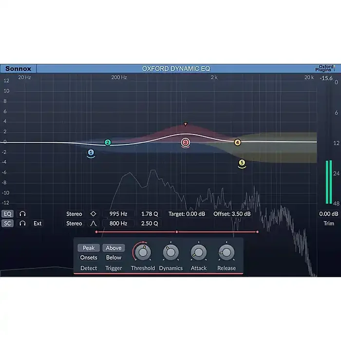 Sonnox Oxford Dynamic EQ HDX-HD Plug-in Guitar Center