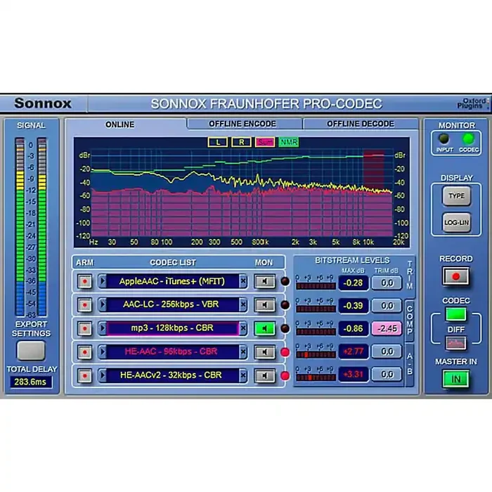 Sonnox Oxford Fraunhofer Pro-Codec (Native) Software Download Guitar Center