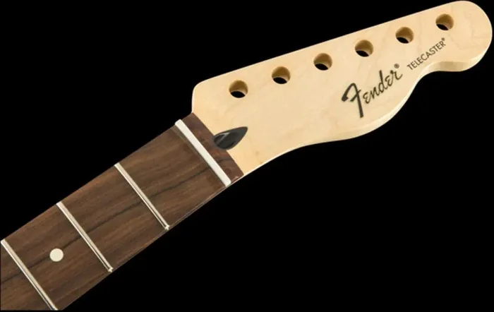 Standard Series TelecasterÂ® Neck, 21 Medium Jumbo Frets, Pau Ferro
