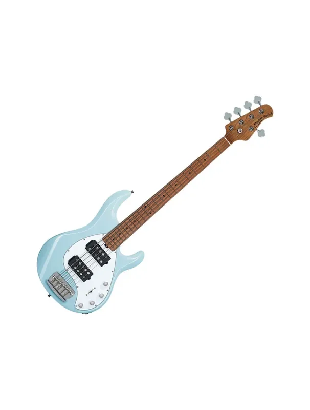 Sterling By Music Man StingRay5 HH Daphne Blue W/Bag