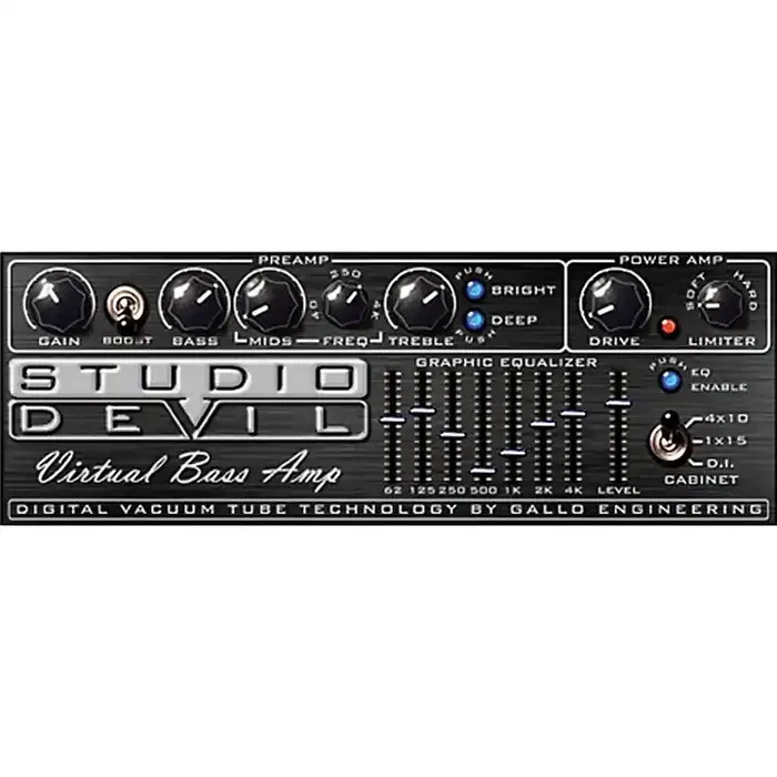 Studio Devil Virtual Bass Amp Software Download Guitar Center
