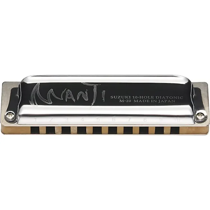 Suzuki M20 Manji 10-Hole Harmonica AB Guitar Center