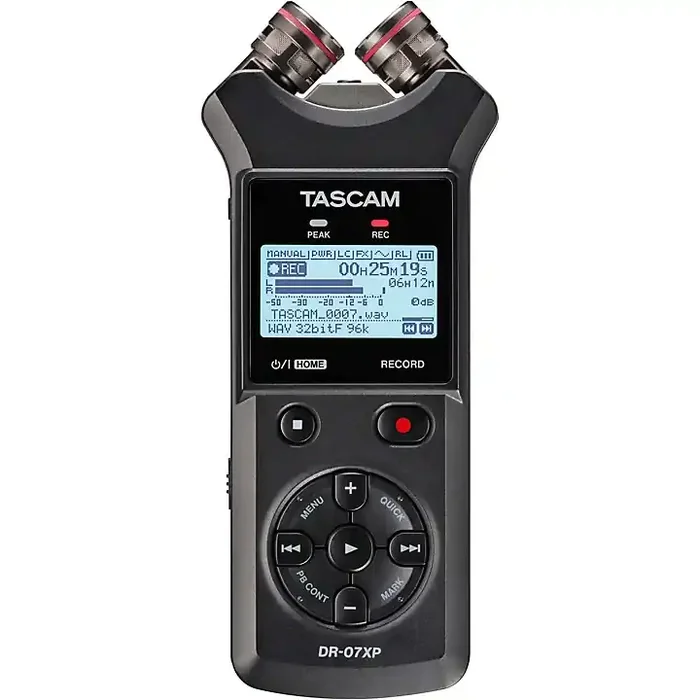 TASCAM DR-07XP 32-bit Float Audio Recorder Guitar Center