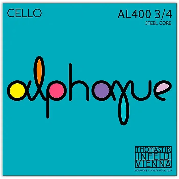 Thomastik Alphayue Series Cello String Set 3/4 Size, Medium Guitar Center