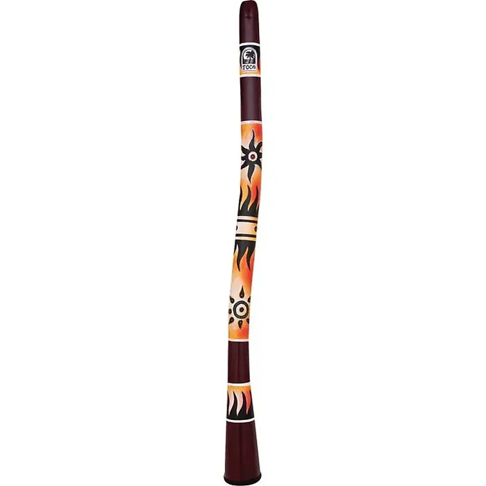 Toca Curved Didgeridoo Tribal Sun Guitar Center