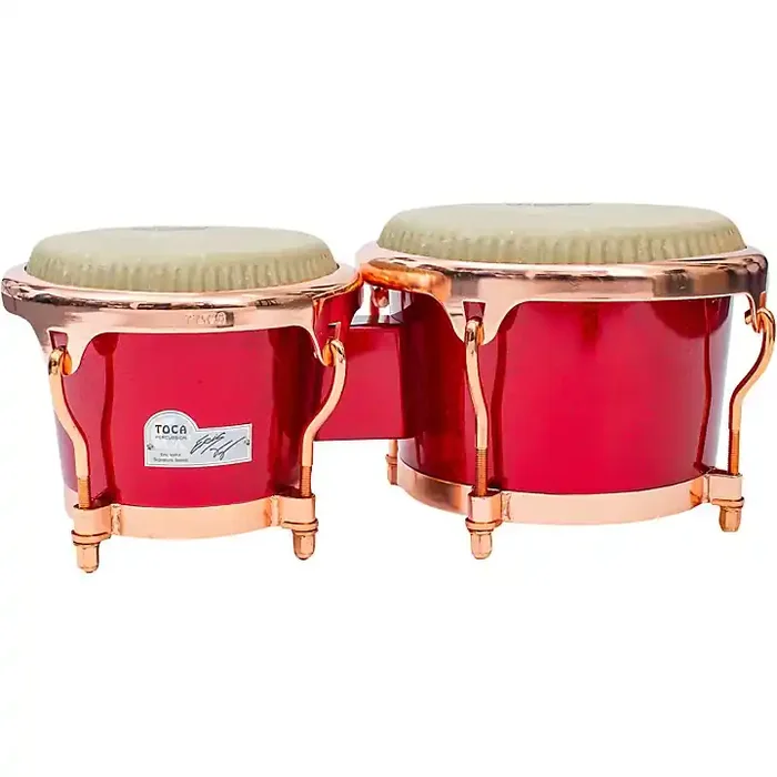 Toca Eric Velez Signature Bongos Rojo Arandano Glitter Guitar Center