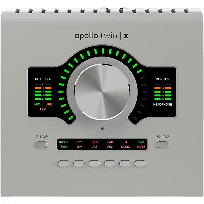 Universal Audio Apollo Twin X QUAD 10×6 Gen 2 Thunderbolt 3 Audio Interface Essentials Guitar Center