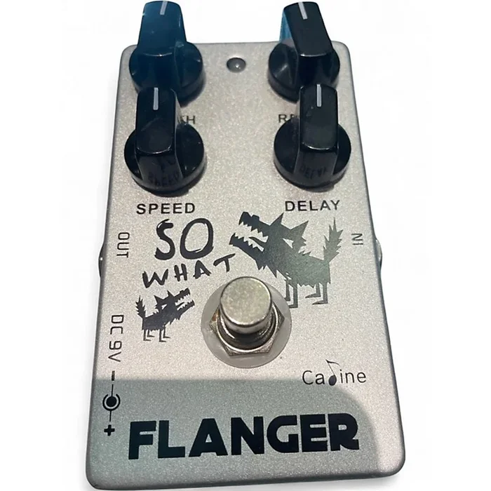 Used Caline So What Flanger Effect Pedal