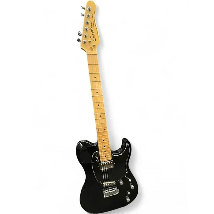 Used Godin Session Custom Triple Play Black Solid Body Electric Guitar Black