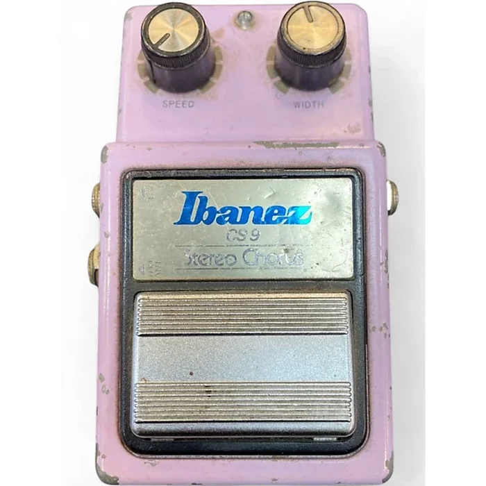 Used Ibanez CS9 Stereo Chorus Effect Pedal