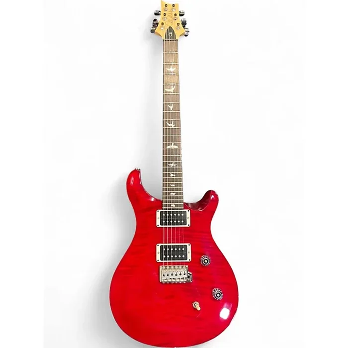 Used PRS CE24 Satin Red Solid Body Electric Guitar Satin Red