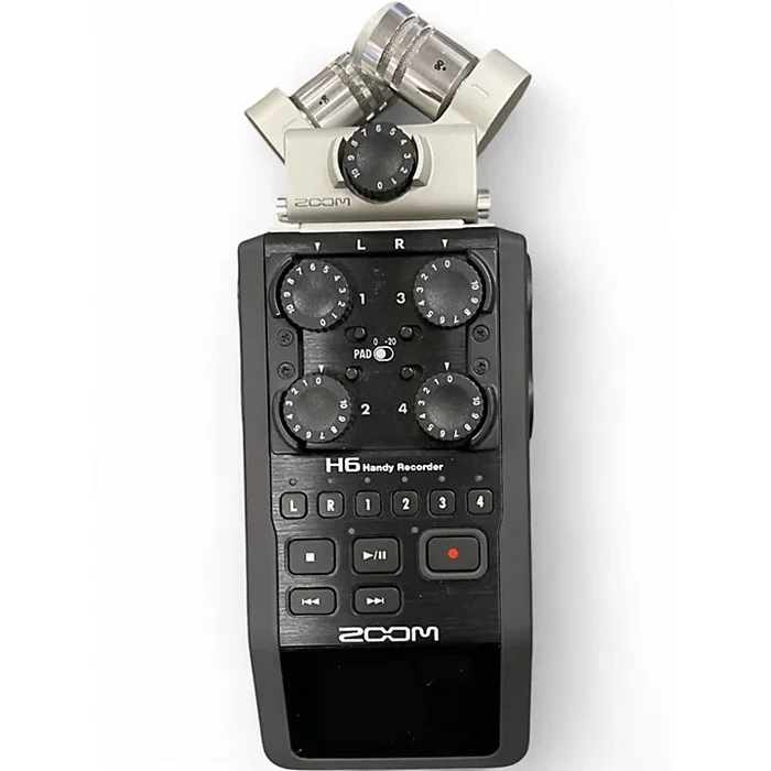 Used Zoom H6 MultiTrack Recorder