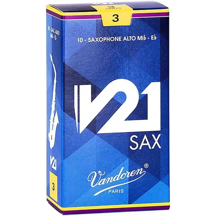 Vandoren V21 Alto Saxophone Reeds 3 Guitar Center