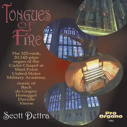 Various Artists Tongues of Fire Organ at West Point / Various – COMPACT DISCS