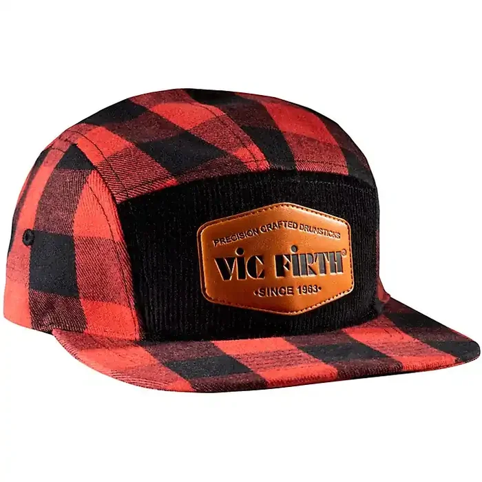 Vic Firth Limited Edition Flannel 5 Panel Camp Hat Guitar Center
