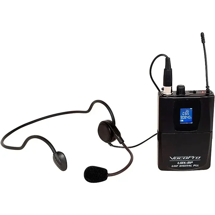 VocoPro Digital PLL Wireless Bodypack Transmitter with Headset Microphone For UDX Systems Guitar Center