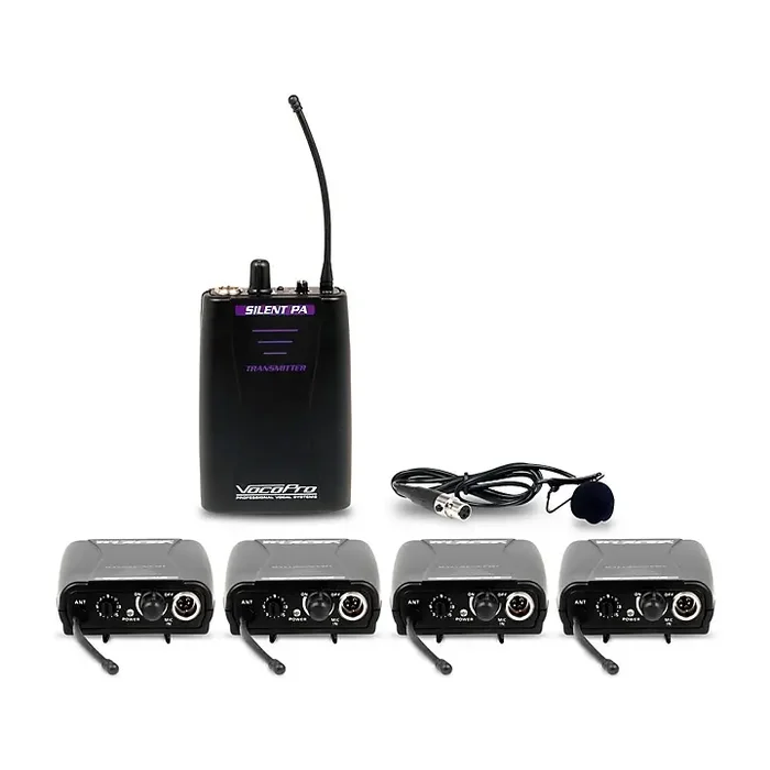 VocoPro SilentPA-IFB-4 In-Ear Monitor System, 900-927.2mHz Guitar Center