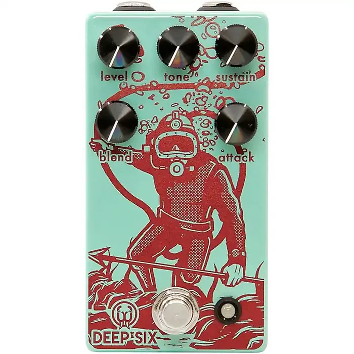 Walrus Audio Deep Six V3 Compressor Effects Pedal Guitar Center