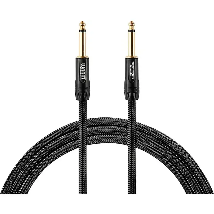 Warm Audio Premier Series Straight to Straight Instrument Cable 6 ft. Black Guitar Center
