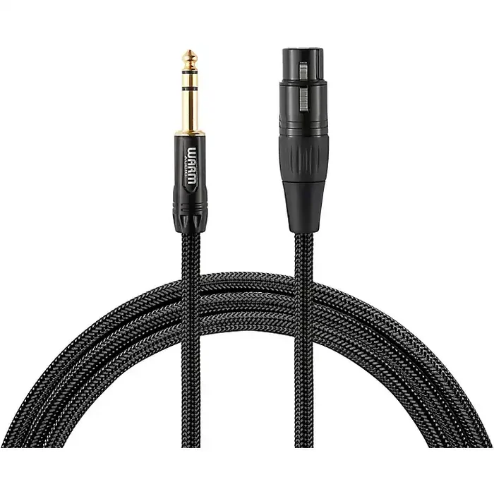 Warm Audio Premier Series XLR Male to TRS Male Cable 3 ft. Black Guitar Center
